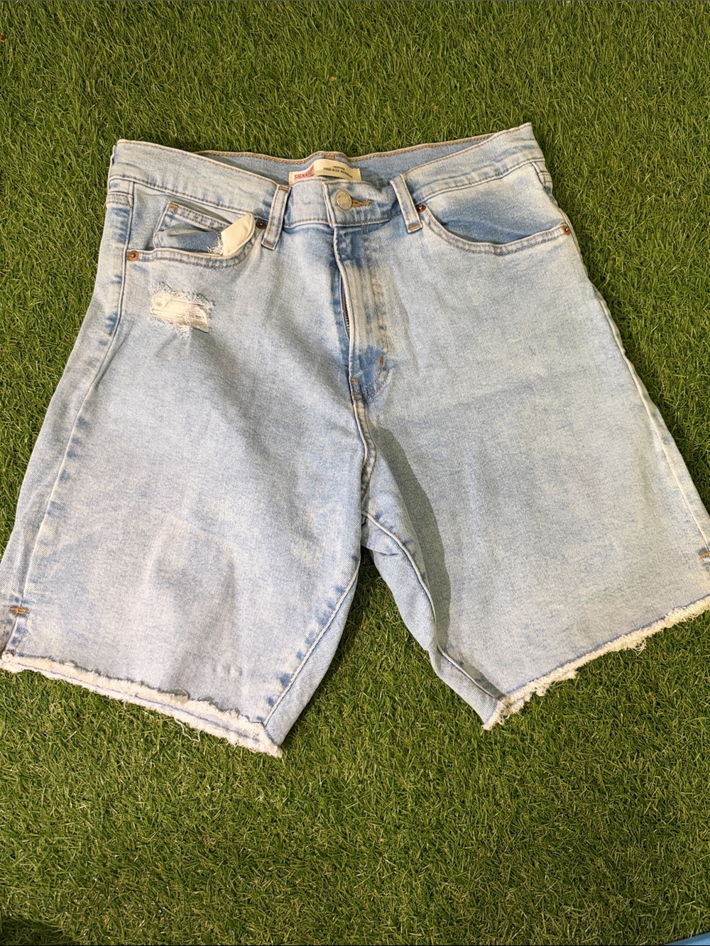 Women’s Signature by Levi Strauss Light Wash Denim Shorts